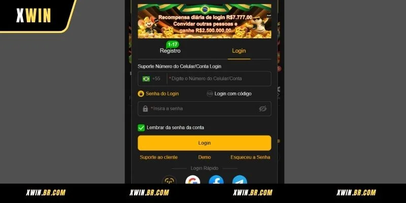 Tutorial Detalhado: Como XWIN Entrar Sendo um Novo Jogador